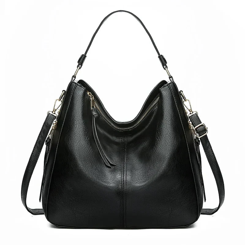 Morgane™| Giselle Leather Shoulder Bag