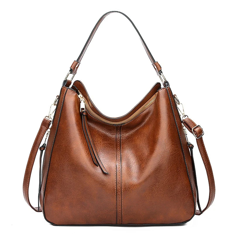 Morgane™| Giselle Leather Shoulder Bag