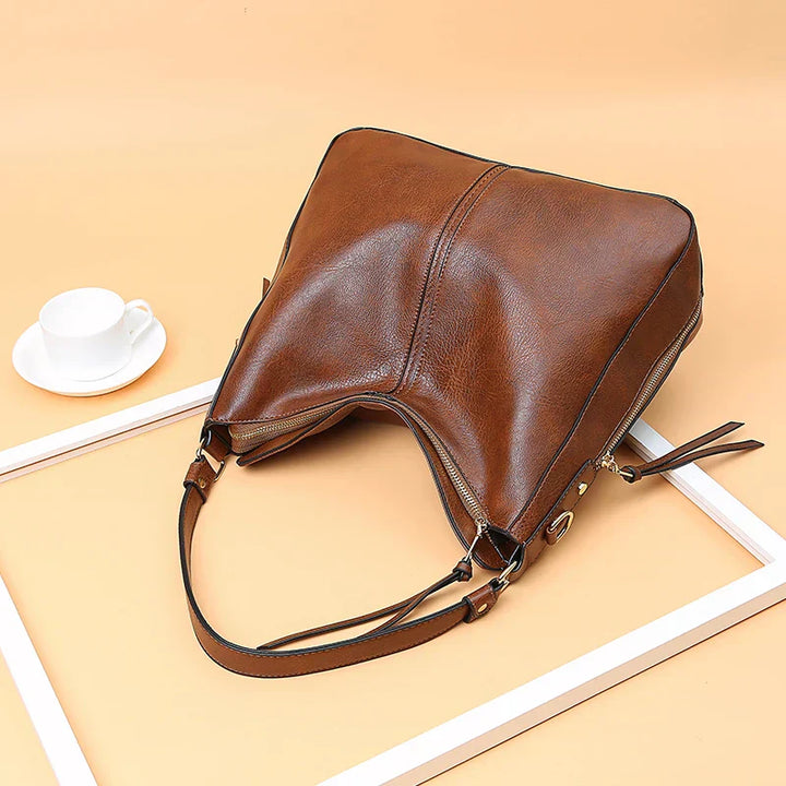 Morgane™| Giselle Leather Shoulder Bag