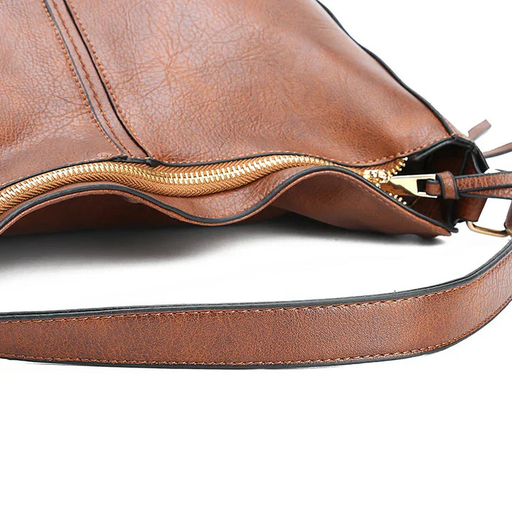 Morgane™| Giselle Leather Shoulder Bag