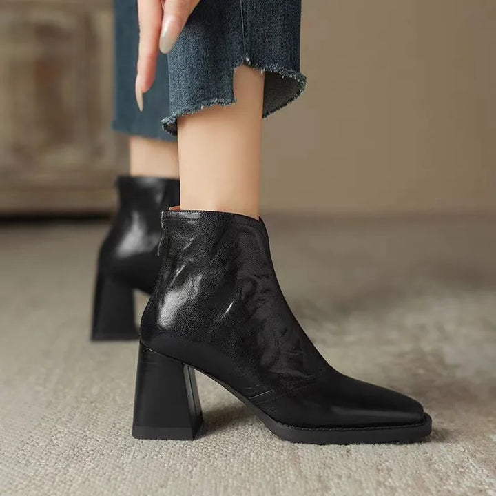 Morgane™| Bottines en cuir Everly