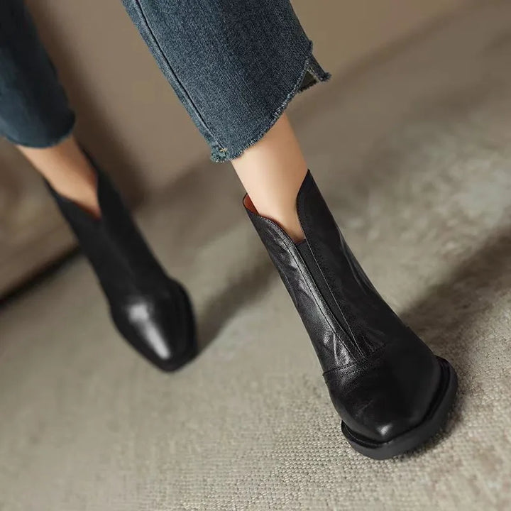Morgane™| Bottines en cuir Everly